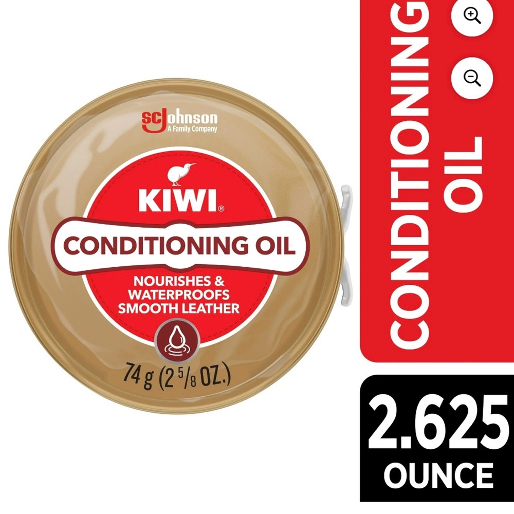 5 Kiwi Conditioning Oil in Red and Tan
